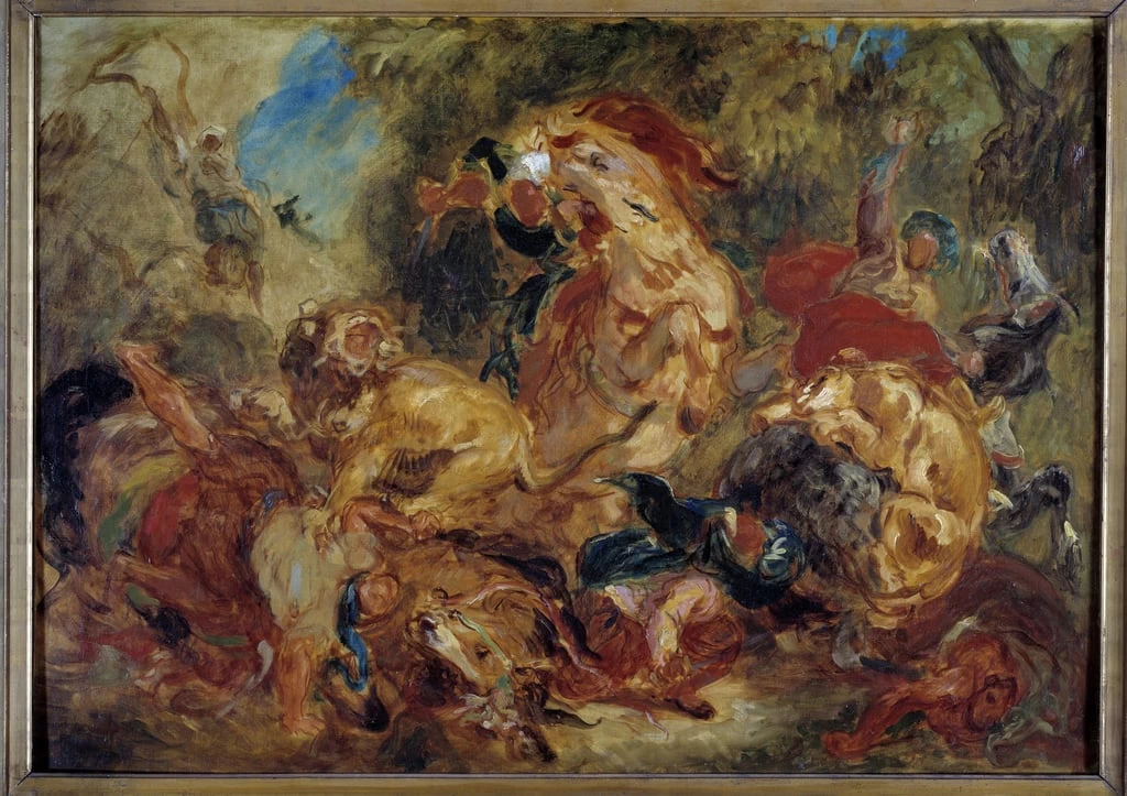 Caccia al leone - Musée d'Orsay, Paris